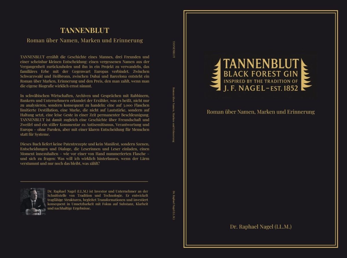 TANNBLUT GIN – Ein Roman über Herkunft, Entscheidung und Wert von Namen