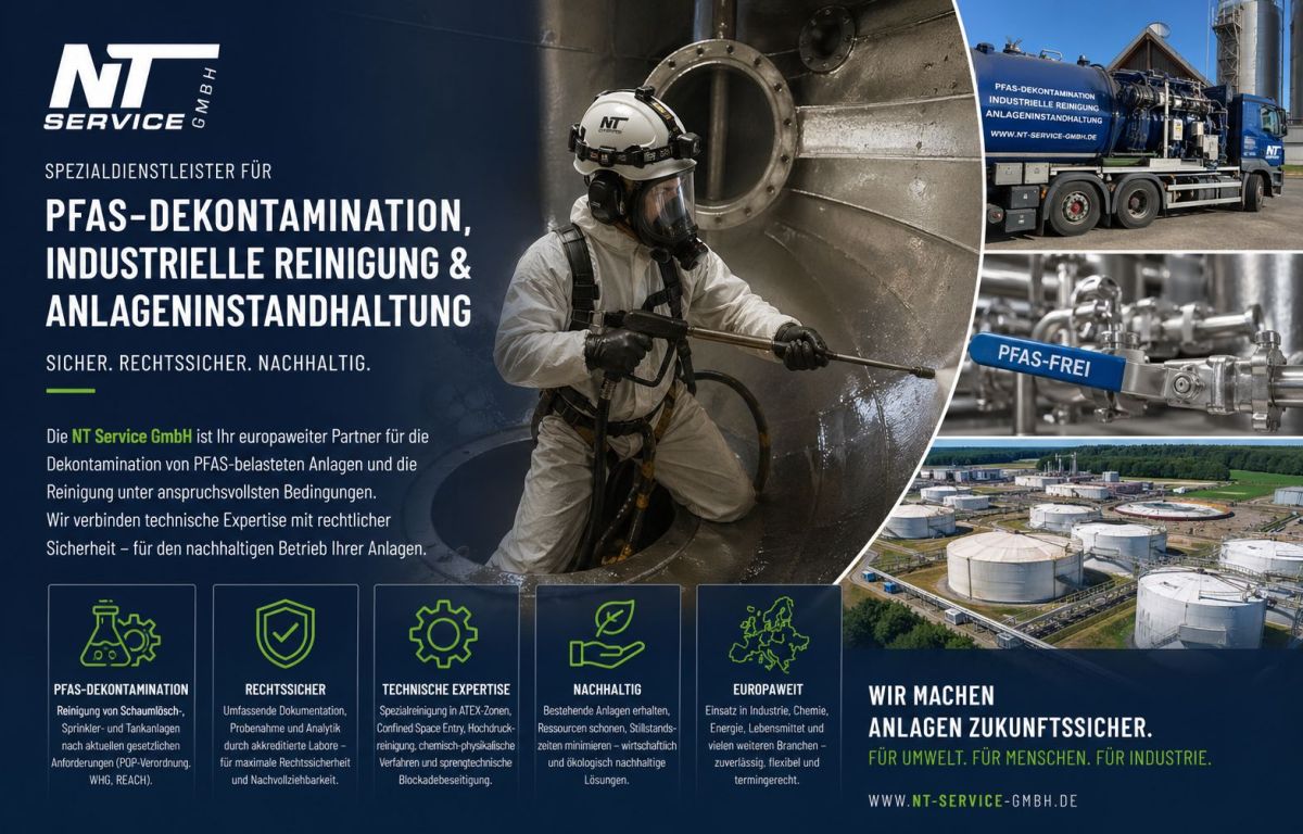 Technische Dekontamination als Schnittstelle zwischen Umweltrecht, Industrie und operativer Realität