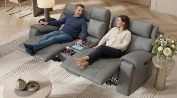 Ardea Heimkinosessel: Touchscreen-Steuerung trifft Wellness-Technologie