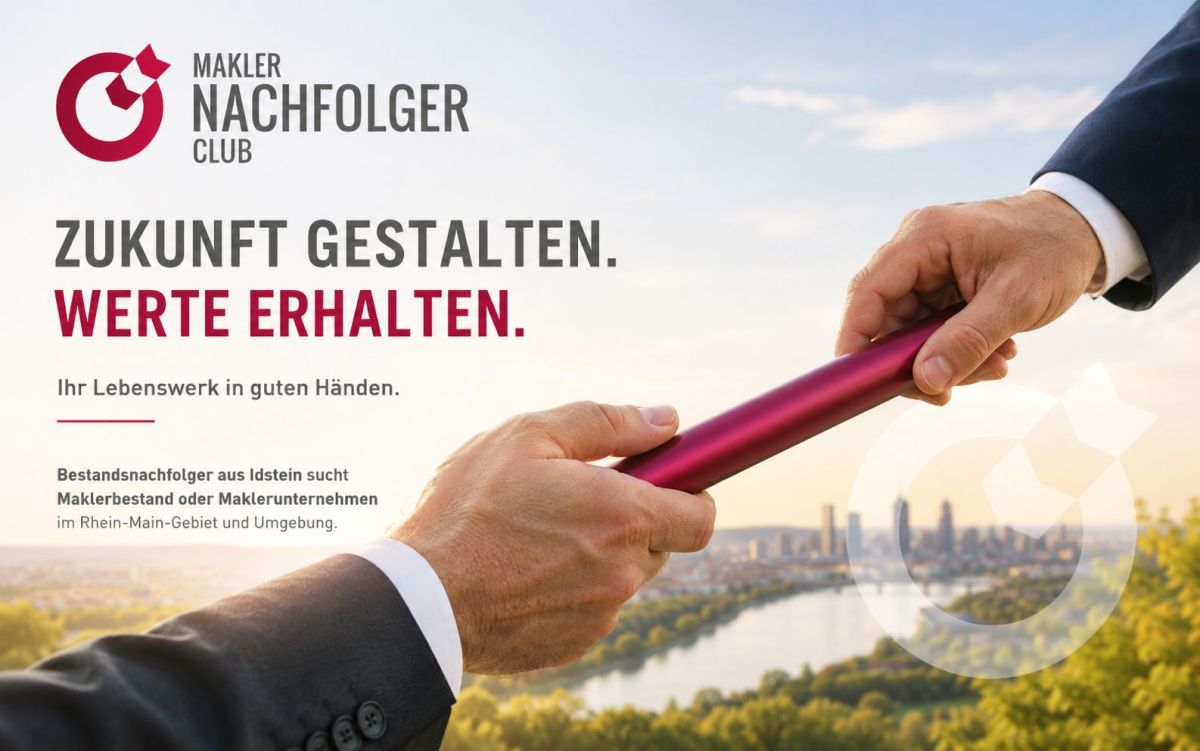 Bestandsnachfolger aus Idstein sucht Maklerbestand oder Maklerunternehmen im Rhein-Main-Gebiet