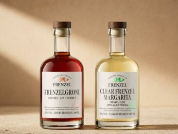 FRENZEL bringt FRENZELGRONI und CLEAR FRENZEL MARGARITA im neuen italienischen Design heraus