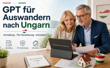 GPT für Auswandern nach Ungarn: Hilfe bei Anmeldung, TAJ-Versicherung und Immobilien
