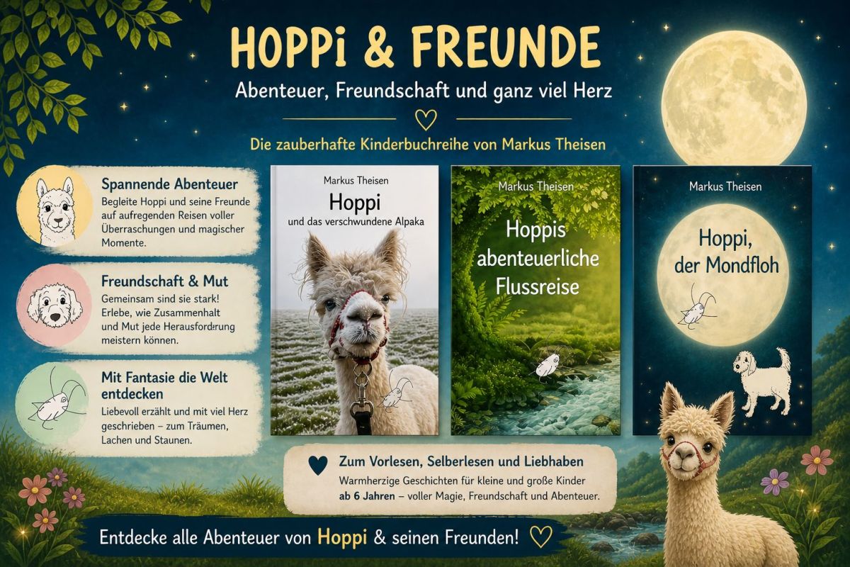 Hoppi – Eine Kinderbuchreihe, die Kinder begeistert