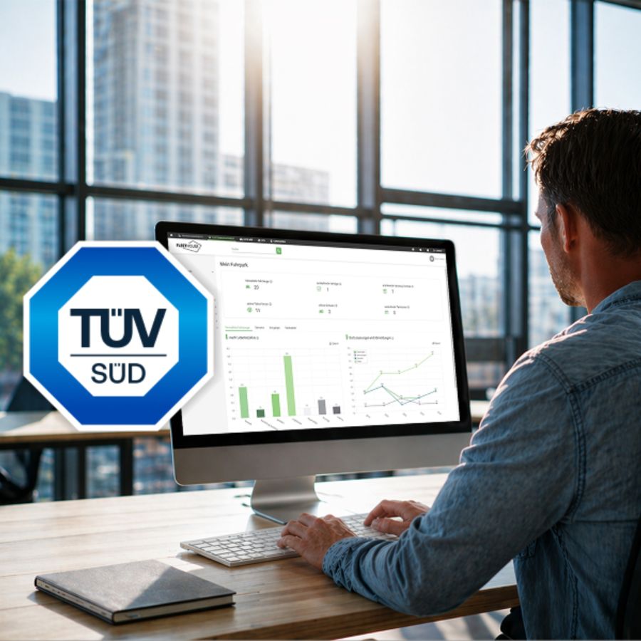 HU-Terminbuchung wird digital: Fleethouse kooperiert mit TÜV SÜD