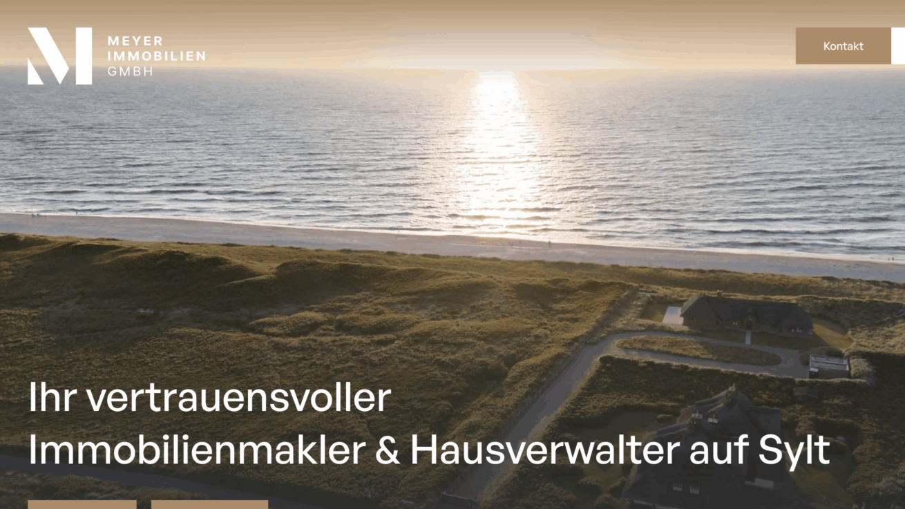 Immobilienmakler Sylt – Meyer Immobilien GmbH stärkt ihre Marktposition auf der Insel