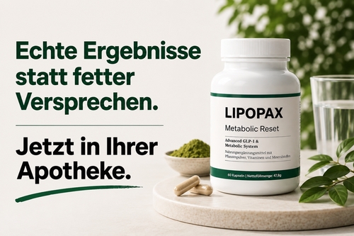 Lipopax jetzt offiziell in deutschen Apotheken erhältlich