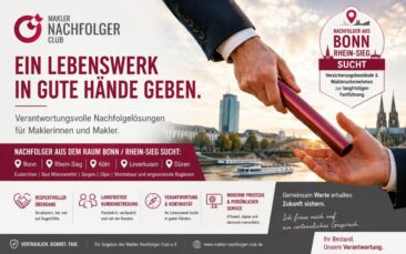 Maklerbestand verkaufen im Raum Bonn / Rhein-Sieg