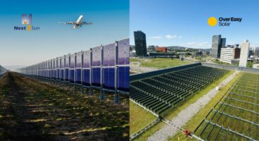 Next2Sun und Over Easy Solar bündeln Kräfte für vertikale Photovoltaik