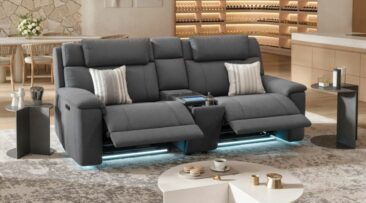 Ravello Heimkinosessel: Elektrische Lordosenstütze trifft Bluetooth-Entertainment
