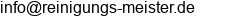Reinigungs Meister Aschaffenburg