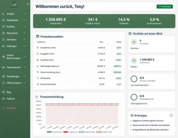 Rendite statt Risiko: SmartLandlord steuert Portfolios