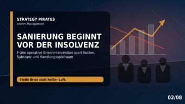 Sanierung beginnt nicht erst beim Insolvenzverwalter
