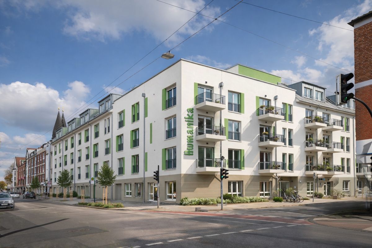 Seniorenwohnen im Hybrid Quartier Hamm – Humanika