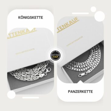 Unterschied zwischen Königsketten und Silberketten – Design & Qualität erklärt
