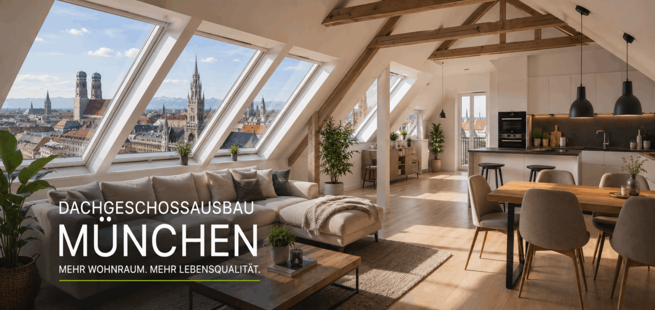 Wohnraum über den Köpfen: Münchner Eigentümer entdecken das Dachgeschoss neu