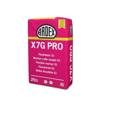 X7G wird PRO – Ardex optimiert seinen Flexmörtel-Klassiker