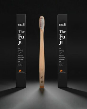 Zähneputzen neu gedacht:  Natch präsentiert „The Fuji“ – Die Lavastein-Zahnbürste
