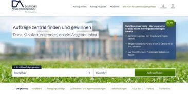 30 Jahre Deutsches Ausschreibungsblatt digital: Kontinuierliche Innovation und KI