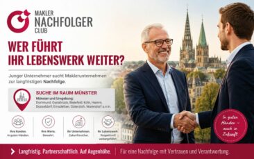 Bestandsverkauf Region Münster – Wer führt Ihr Lebenswerk weiter?