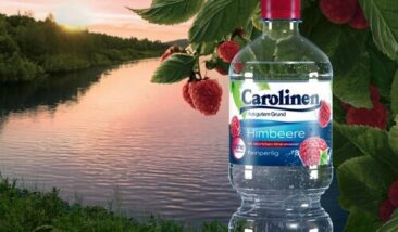 Carolinen Himbeere ergänzt erfolgreiche Flavoured-Water-Range