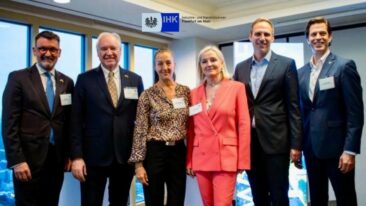 Claudia Böhnert Teil der USA-Wirtschaftsdelegation der IHK Frankfurt