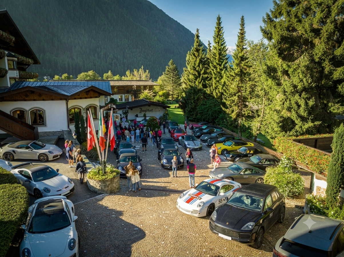 Das 911er-Treffen im SPA Hotel Jagdhof
