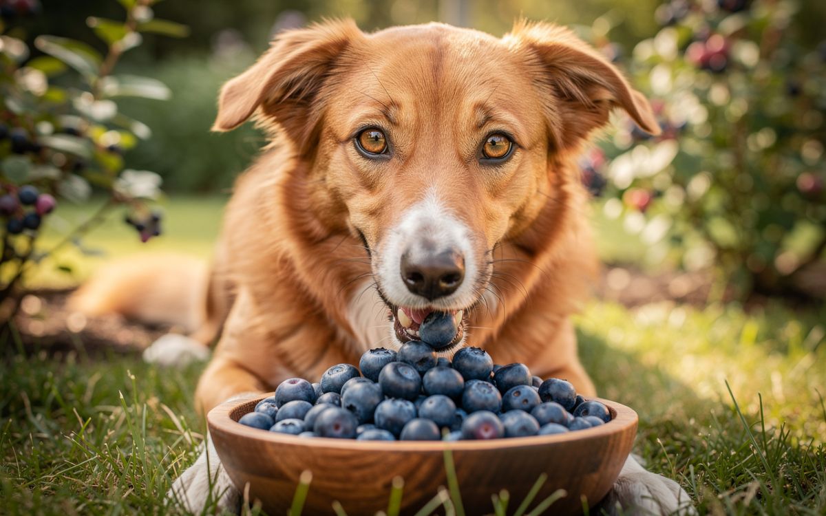 Dürfen Hunde Blaubeeren essen?