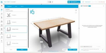 Eigener Tisch-Konfigurator – ohne Agentur, ohne Programmieraufwand