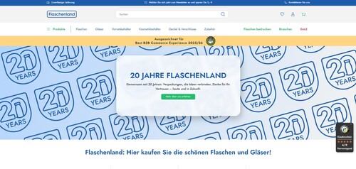 Flaschenland nach Shop Usability Award erneut ausgezeichnet: Platz 3 beim Digital Commerce Award Schweiz 2026