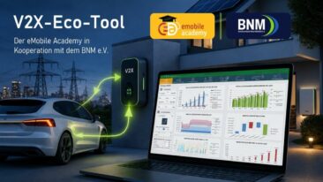 Flotten unter Strom: eMobile Academy startet kostenlose Testversion des V2X-Eco-Tools