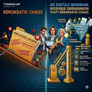 Gegen das Behörden-Chaos: IHK-Preisträger Markus Tonn launcht digitale Werkbank für rissfreie Gründungen