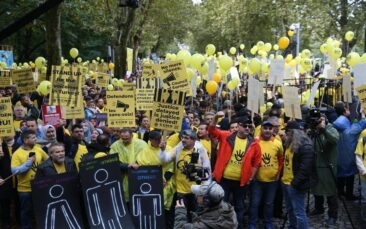 Heute demonstrieren Tausende in Straßburg für die Umsetzung von EGMR-Urteilen durch die Türkei
