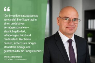IAB-Investments in erneuerbare Energien