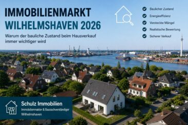 Immobilienmarkt Wilhelmshaven 2026: Warum der bauliche Zustand beim Hausverkauf immer wichtiger wird