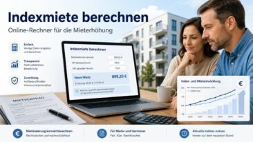 Indexmiete berechnen: Neuer Online-Rechner hilft bei der Einschätzung von Mieterhöhungen