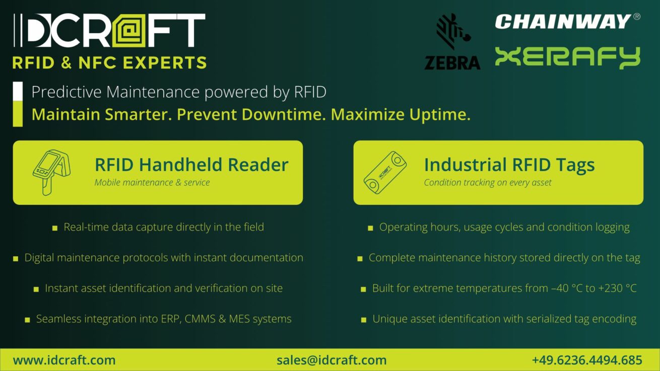 Industrielle Instandhaltung mit RFID & NFC