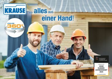 KRAUSE 360° competence: Ganzheitliche Steigtechnik-Kompetenz für sichere und effiziente Arbeitsprozesse