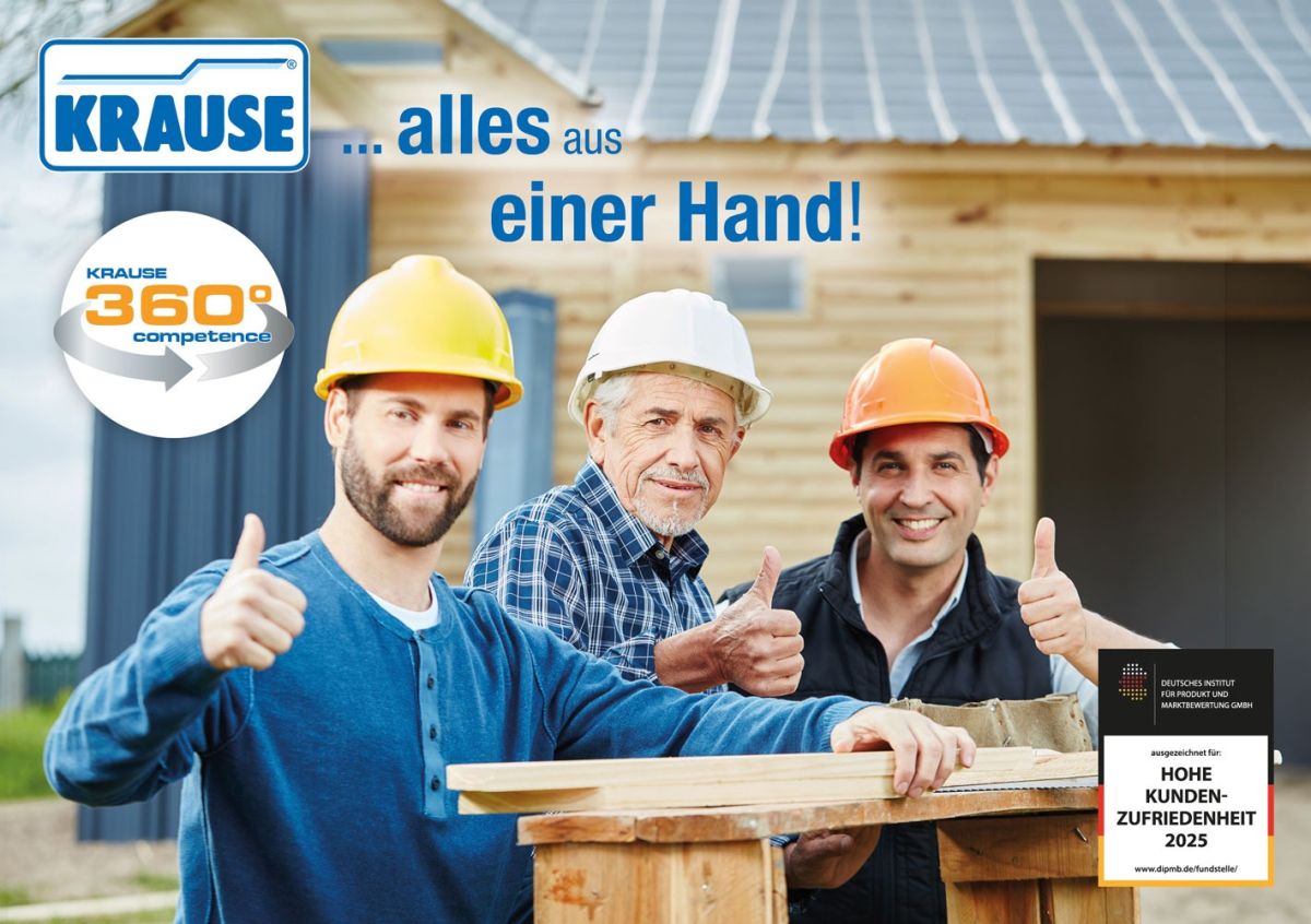 KRAUSE 360° competence: Ganzheitliche Steigtechnik-Kompetenz für sichere und effiziente Arbeitsprozesse
