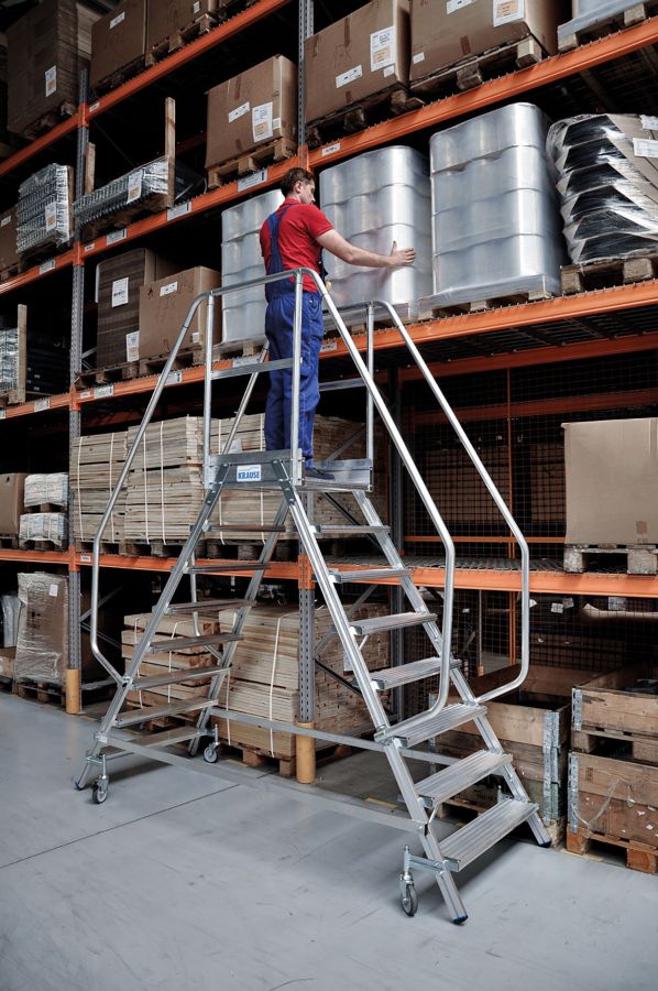 KRAUSE-Steigtechnik für Lager und Logistik