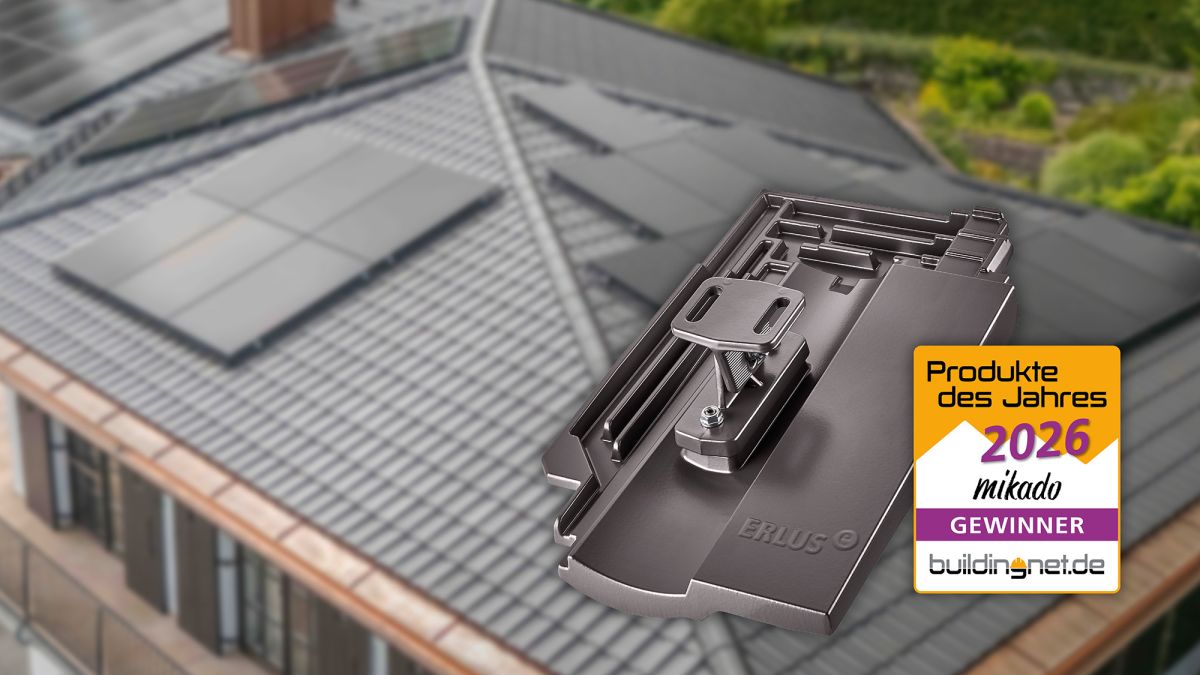 Leser wählen flexiblen Solarträger von ERLUS auf Platz 2