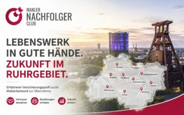 Maklerbestand verkaufen im Ruhrgebiet