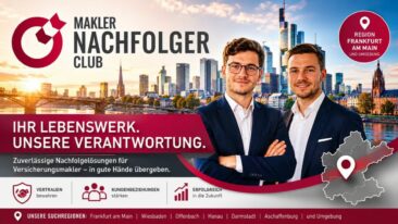 Maklerbestand verkaufen in der Region Frankfurt am Main – Nachfolge statt Bestandssterben