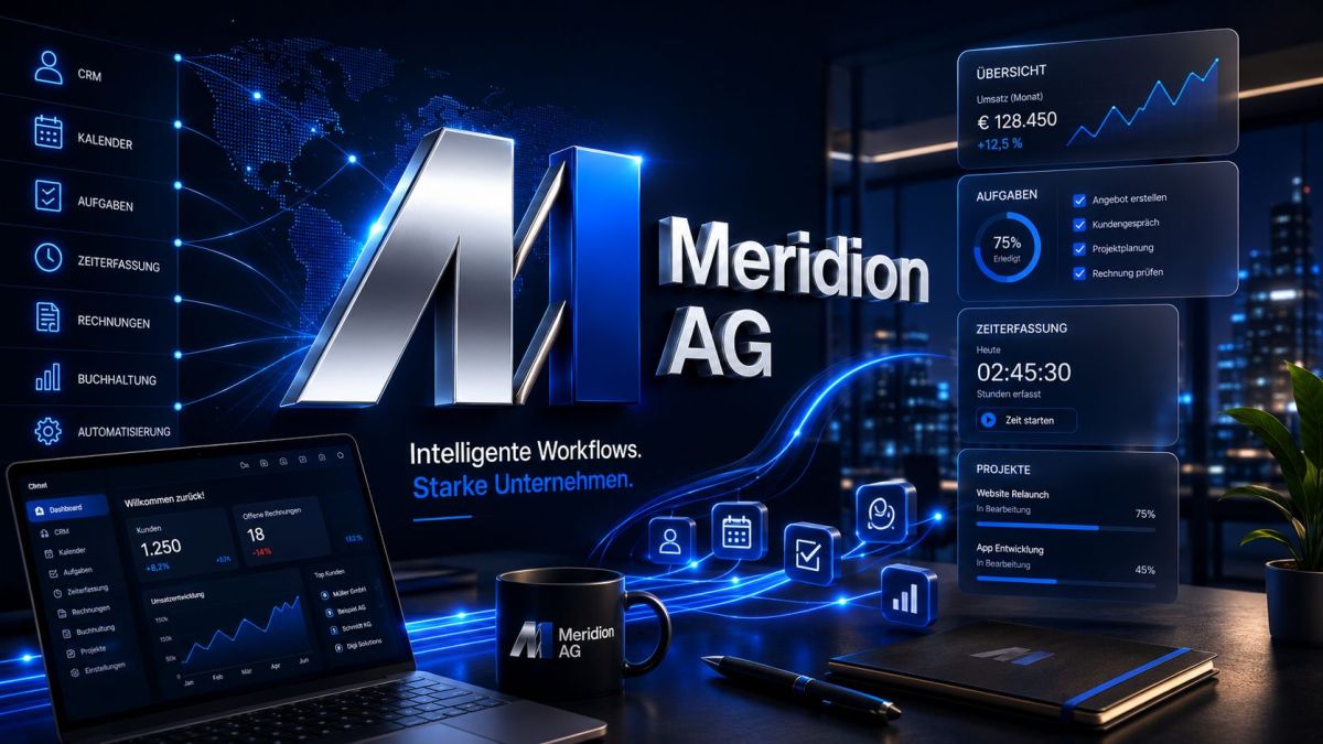 Meridion AG veröffentlicht KONORflow – KI gestützte Workflow-Softwarelösung
