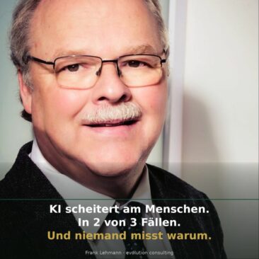 Milliarden für KI-Tools aber 67 Prozent scheitern! Am Menschen!