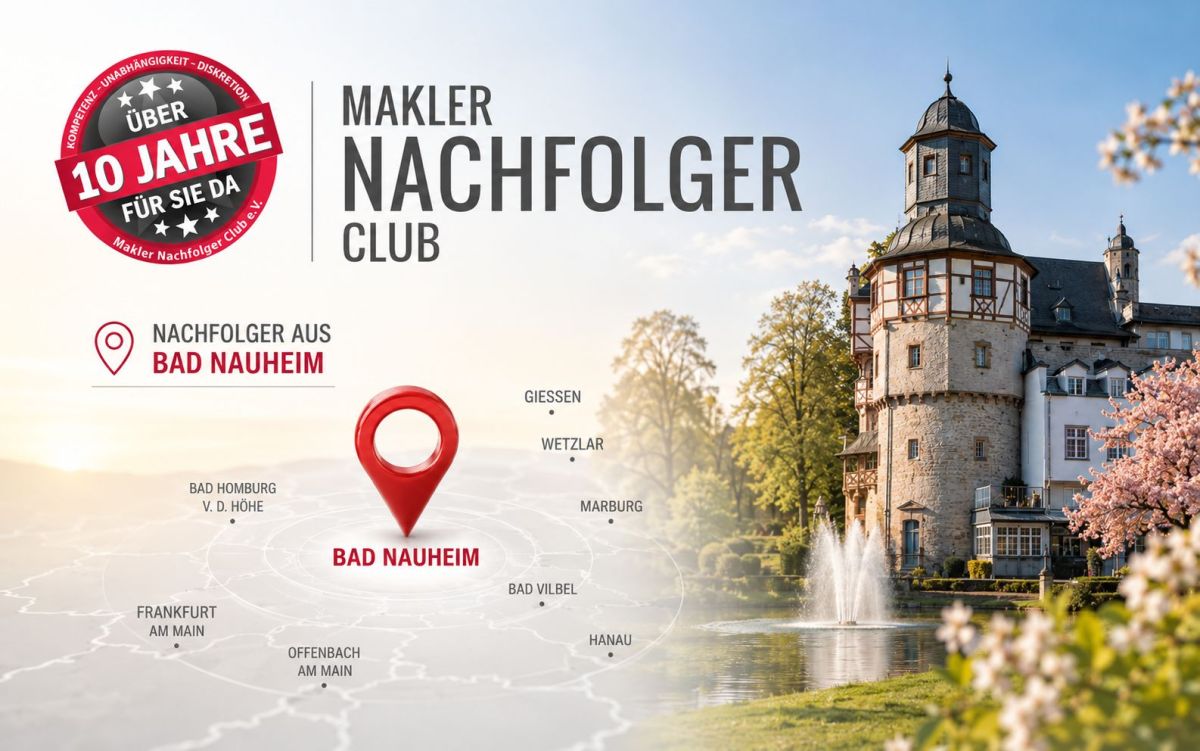 Nachfolger gesucht? Maklerunternehmen aus Bad Nauheim übernimmt Bestände mit Verantwortung