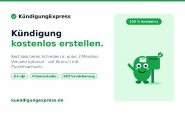 Neu bei KündigungExpress: Optionaler Postversand mit Zustellnachweis