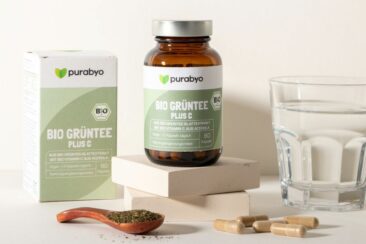 Neu im Purabyo Sortiment: Bio Grüntee Extrakt Plus C