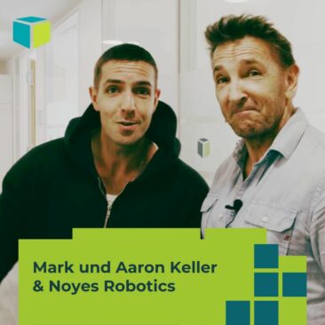 Noyes gewinnt Mark Keller als Markenbotschafter – und stellt die Intralogistik vom Kopf auf den Rasen