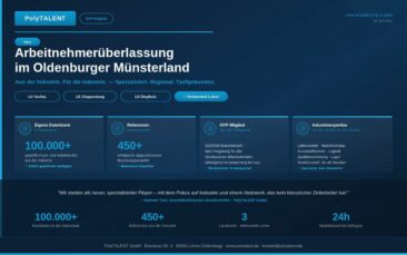 PolyTALENT GmbH startet Arbeitnehmerüberlassung: Jetzt als Zeitarbeitgeber im Oldenburger Münsterland