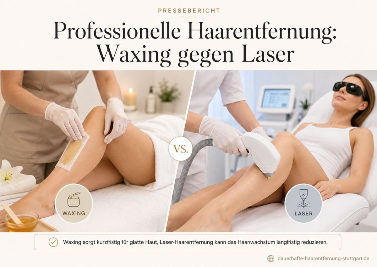 Professionelle Haarentfernung: Waxing gegen Laser